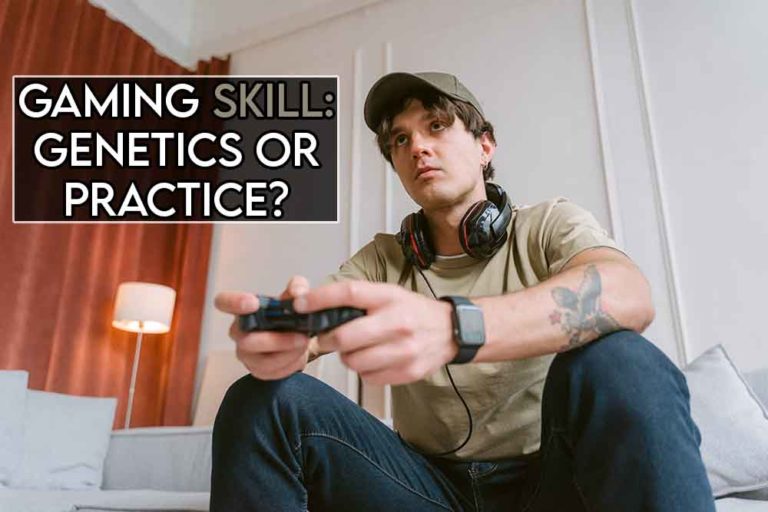 This image features the relevant article title including an evocative image of a gamer