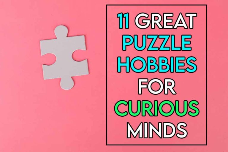 this image features the relevant article title about puzzle hobbies and features an evocative image of a puzzle background