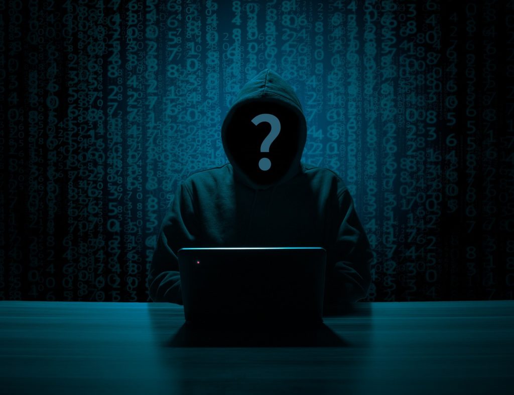 anonymous hacker silhouette