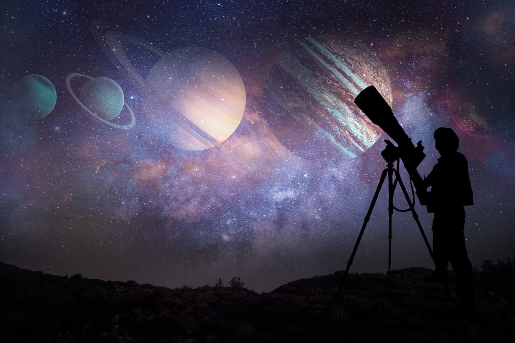 astronomy and the night sky stars as a hobby
